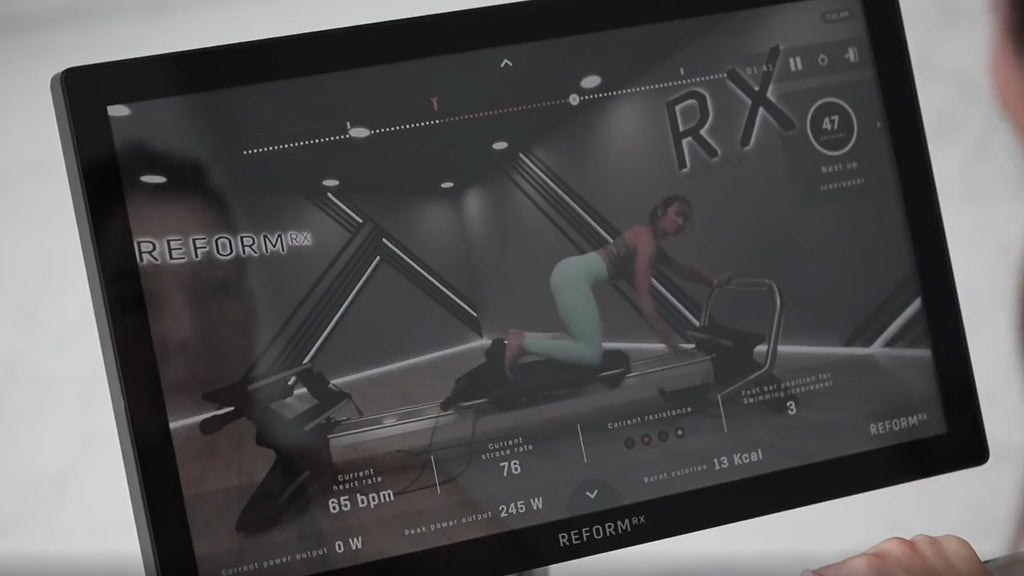 RX Smart Spine™ brings heart-rate tracking to pilates reformer machines